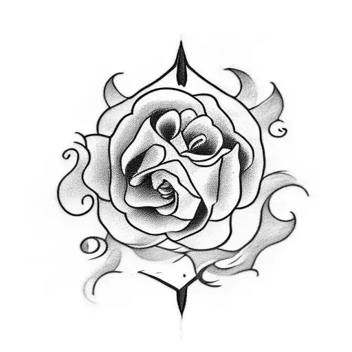 small tatto that represent my 2 daughters tattoo design idea