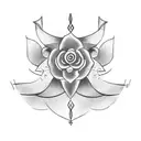 small linework forearm tattoo inside my wrist that represent my 2 daughters tattoo design idea