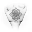 small linework forearm tattoo inside my wrist that represent my 2 daughters tattoo design idea