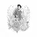 harry styles tattoo design idea