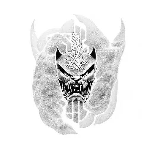 pantera tattoo design idea