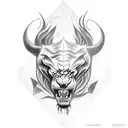 pantera tattoo design idea