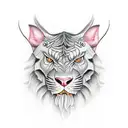 pantera tattoo design idea