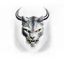 pantera tattoo design idea