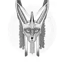 Anubis tattoo design idea