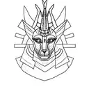 Anubis tattoo design idea