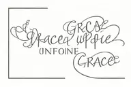 Grace upon Grace tattoo design idea