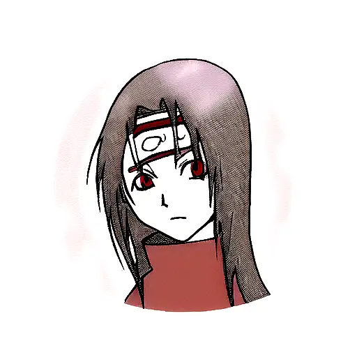 Itachi Uchiha tattoo design idea