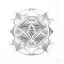 strange symbol tattoo design idea