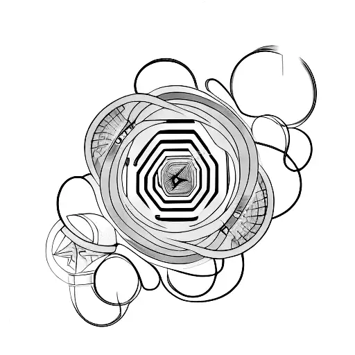 Fibonacci playstation  tattoo design idea