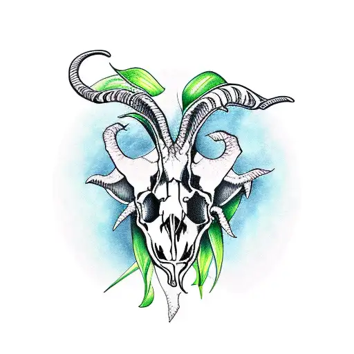 Set Bundle Satanic Goat Head horns Sheep Skull Dark Art black white for  tattoo clothing Hand Drawn illustration Stock Vector | Adobe Stock