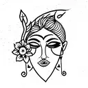 devi tattoo design idea