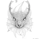 canary islands tattoo design idea