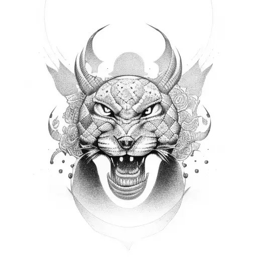 Losing Control tattoo design idea