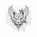 patriotic tattoo design idea