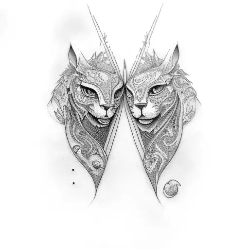 soulmates jadienna tattoo design idea