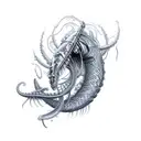 leviathan tattoo design idea