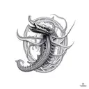 leviathan tattoo design idea