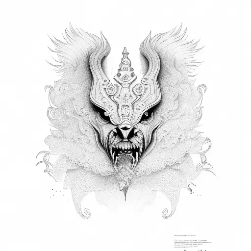 griffin tattoo design idea