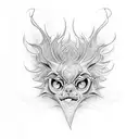 griffin tattoo design idea