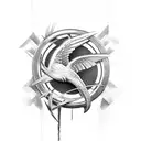 Hunger Games tattoo design idea