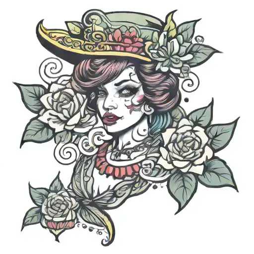 big lez show sassy tattoo design idea