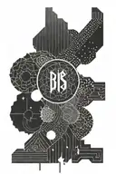 bts logo tattoo design idea