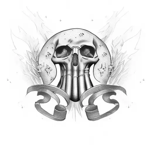 patriotic tattoo to remember the fallen tattoo design idea