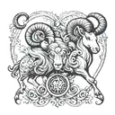 Leo and  aries relationship 09 11 13 tattoo design idea