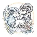 Leo and  aries relationship 09 11 13 tattoo design idea