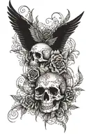 when the dreamer dies so dies the dream tattoo design idea