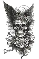 when the dreamer dies so dies the dream tattoo design idea