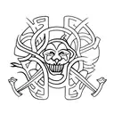 rugby tattoo design idea