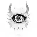 Combine elements of the One Ring and the Eye of Sauron in a unique design tattoo design idea