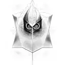 Combine elements of the One Ring and the Eye of Sauron in a unique design tattoo design idea