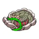 dragon skull with snakes around it in a pit tattoo design idea