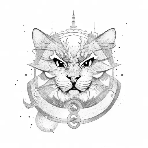 a circle with the names Théo and Alex tattoo design idea