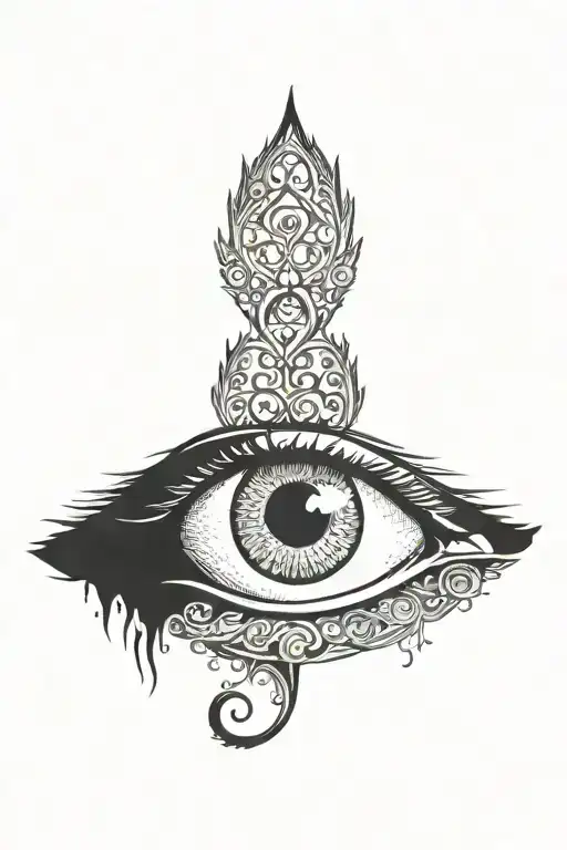 eye tattoo tattoo design idea