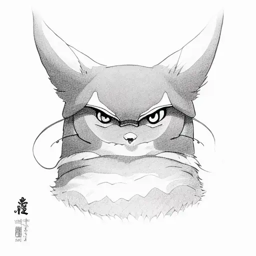 Studio Ghibli tattoo design idea