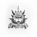 Studio Ghibli tattoo design idea