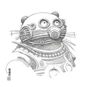Studio Ghibli tattoo design idea