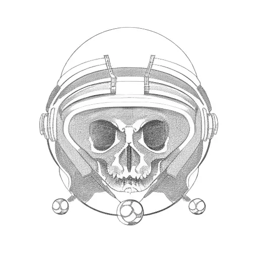 planète terre avec une casquette a l'envers et un casque audio  tattoo design idea