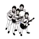 the beatles tattoo design idea