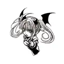 demon tattoo design idea