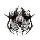 demon tattoo design idea