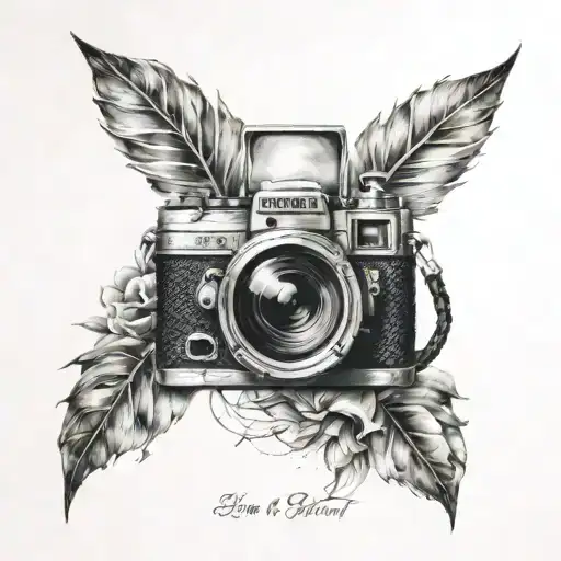 live in the present tattoo design idea