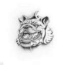 Bulldozer tattoo design idea