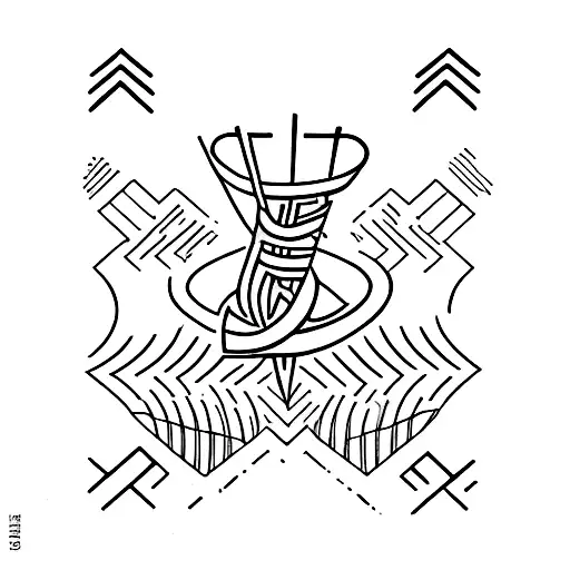 God is Greater than the highs and the lows tattoo design idea
