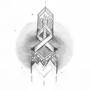 God is Greater than the highs and the lows tattoo design idea