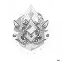 God is Greater than the highs and the lows tattoo design idea